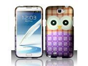 BJ For Samsung Galaxy Note 2 N7100 Rubberized Hard Design Case Cover