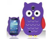 BJ For Samsung Galaxy S4 i9500 OWL 3D Silicone Skin Case Cover