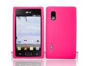 BJ For LG Optimus Extreme L40g Silicone Skin Case Cover