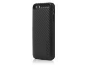 Incipio offGRID Print case compatible with iPhone 5 5s Carbon Fiber Black