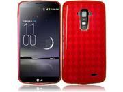 HRW For LG G Flex TPU Cover Case Red
