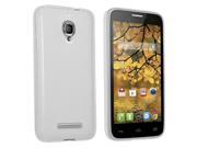 BJ For Alcatel One Touch Fierce 7024T T Mobile Rubberized Cover White RP