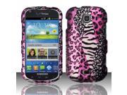 BJ For Samsung Galaxy Stellar 4G i200 Rubberized Design Cover Pink Safari