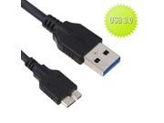 MYBAT Black Micro USB 3.0 Data Cable 3 FT compatible with Samsung Galaxy S5 Galaxy Note 3