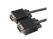 eForCity Black VGA Monitor extension Cable Cord Male Male 6FT 6 foot for Xbox 360