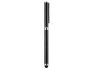 2 in 1 Black Stylus Pen and Ink Pen with Pocket Clip in Retail Packaging