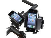 eForCity Bicycle Phone Holder Compatible with Nexus 5X 5P Samsung? Galaxy S IV S4 I9500 I9505 Black