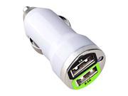 eForCity White Dual Port USB 2A Car Charger Power Adapter For Nexus 5X 5P HTC One M8 LG G3 Samsung Galaxy S5 S4 Note 4 iPhone 6 White