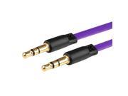 eForCity 3.3FT 3.5mm Stereo Extension M M Cable For Nexus 5X 5P Purple