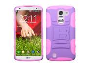 For D838 G Pro 2 Purple Electric Pink Advanced Armor Stand Protector Cover