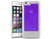 iPhone 6 Case eForCity TriTone Case DIY Build Your Own Slim Hard Cover For Apple iPhone 6 4.7 Clear Purple