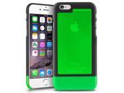 iPhone 6 Case eForCity TriTone Case DIY Build Your Own Slim Hard Cover For Apple iPhone 6 4.7 Black Green