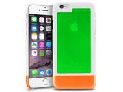iPhone 6 Case eForCity TriTone Case DIY Build Your Own Slim Hard Cover For Apple iPhone 6 4.7 White Green Orange