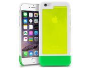 iPhone 6 Case eForCity TriTone Case DIY Build Your Own Slim Hard Cover For Apple iPhone 6 4.7 White Yellow Green