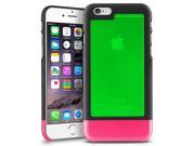 iPhone 6 Case eForCity TriTone Case DIY Build Your Own Slim Hard Cover For Apple iPhone 6 4.7 Black Green Pink