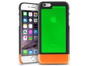 iPhone 6 Case eForCity TriTone Case DIY Build Your Own Slim Hard Cover For Apple iPhone 6 4.7 Black Green Orange