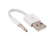 eForCity USB Cable For Apple iPod Generation 3 4 5 Shuffle White