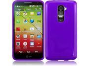 For LG G2 Mini LS885 Frosted TPU Cover Case Purple