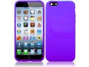 iPhone 6 Case eForCity Silicone Soft Gel Case Cover for Apple iPhone 6 4.7 Purple