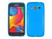 For Samsung Galaxy Avant G386 T Mobile TPU Cover Case Blue TPU