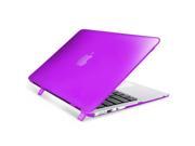 MacBook Air 11 Case eForCity Snap in Rubber Silicone Soft Skin Gel Case Cover For Apple MacBook Air11 Purple