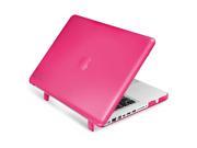 MacBook Pro 13 Case eForCity Snap in Rubber Silicone Soft Skin Gel Case Cover For Apple MacBook Pro 13 Hot Pink