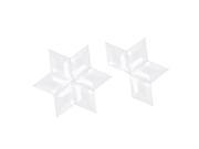 eForCity Rhombus 3x6mm 10pcs Nail Art 3D Crystal Decorations Glitters Sticker Tips Manicure DIY