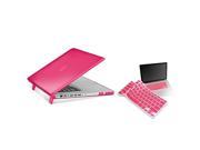 MacBook Pro 15 Case eForCity Hot pink Snap in Rubber Case Keyboard Skin Shield for Apple MacBook Pro 15