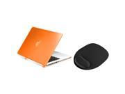 Macbook Pro Retina 13 Case eForCity Orange Snap in Rubber Case Comfort Mouse Pad for Apple MacBook Pro with Retina Display 13
