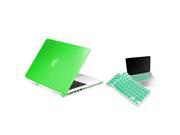 Macbook Pro Retina 13 Case eForCity Green Snap in Rubber Case Keyboard Skin Shield for Apple MacBook Pro with Retina Display 13