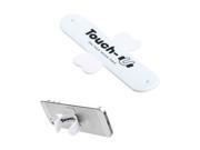 eForCity White One Touch U Cell Phone Stand