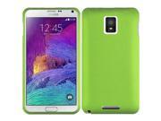 Samsung Galaxy Note 4 Case eForCity Rubberized Hard Snap in Case Cover For Samsung Galaxy Note 4 Green