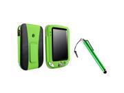 eForCity Green Leather Case with Stand Stylus for Leapfrog LeapPad Ultra Ultra Xdi