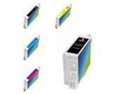 5 Pack Ink Cartridge For Epson Stylus C84 CX3650 CX4600 CX6400 CX6600