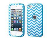 Apple iPod Touch 5th Gen 6th Gen Case eForCity Verge Wave Dual Layer Protection Hybrid Rubberized Hard PC Silicone Case Cover Compatible With Apple iPod Touch