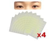 eForCity 640 Pairs Fiber Breathable Double Eyelid Sticker Tape Technical Eye Tapes Wide