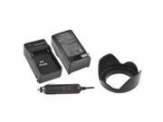 eForCity NP FM55H Charger for Sony DSLR A100 Lens Hood DSLR SLR