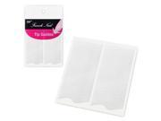 eForCity French Manicure Nail Art Tips Tape Form Guides Sticker DIY Stencil Style 6 [2.48x2.56]