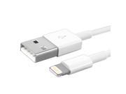 Apple 3.2 feet 8 pin Lightning USB Cable OEM MD818ZM A A For Apple iPhone 6s Plus 6s 6 5s 5 iPad Mini 4 3 2 1 iPad Air 2 iPod Nano 7 iPod Touc