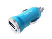 eForCity USB Mini Car Charger Adapter Compatible With Apple® iPad mini Blue