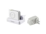eForCity White USB Dock Multi Function Cradle AC Charger for Apple ipod shuffle 2nd Gen 2 G