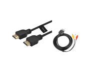 eForCity 6 Ft High Speed HDMI Cable M M HDTV Cord Audio Video AV Cable compatible with Microsoft Xbox