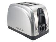 BRENTWOOD TS 225S 2 Slice Elegant Toaster with Brushed Stainless Steel Finish