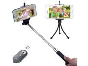 eForCity 3 In 1 Selfie Package Monopod Tripod Stand Black Gray Selfie Mate