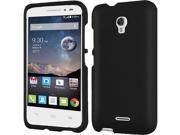 Alcatel One Touch Pop Astro Case eForCity Rubberized Hard Snap in Case Cover For Alcatel One Touch Pop Astro Black
