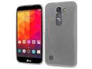 LG Volt 2 Case eForCity Frosted TPU Rubber Candy Skin Case Cover For LG Volt 2 Smoke