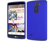 LG G3 Stylus Case eForCity Rubberized Hard Snap in Case Cover For LG G3 Stylus Blue