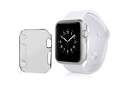 Apple Watch 38mm Case eForCity Snap in Crystal Case Cover Compatible With Apple Watch 38mm Clear Black