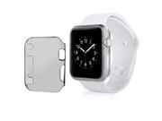 Apple Watch 42mm Case eForCity Snap in Crystal Case Cover Compatible With Apple Watch 42mm Clear Black