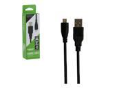 KMD 10 Feet USB Charging Cable For Microsoft Xbox One Controller With Packaging Box Black